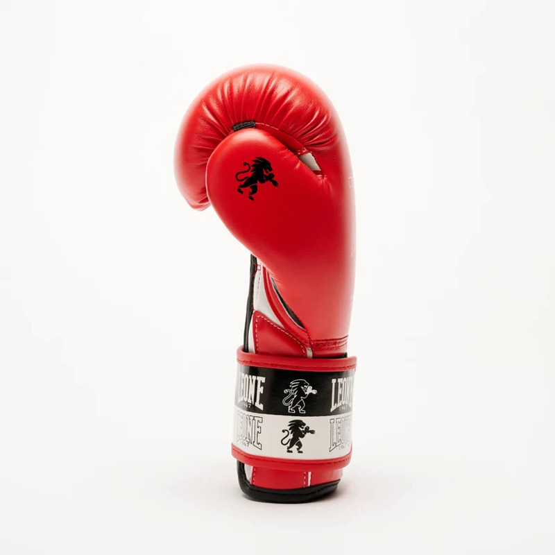 Leone iconic Kids boxing gloves -red